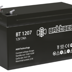 BattBee BT-1207, аккумулятор 12 V, 7A/h