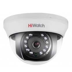 DS-T201(2.8mm), внутренняя,  купольная HD-TVI видеокамера HiWatch 2 Мп
