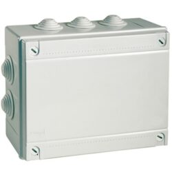 Коробка распределительная ОП 240х190х90 IP55 (10 кабельных вводов) ДКС