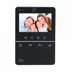 ST-M100/4(S) ЧЕРНЫЙ, 4″ TFT LCD, цветной монитор видеодомофона