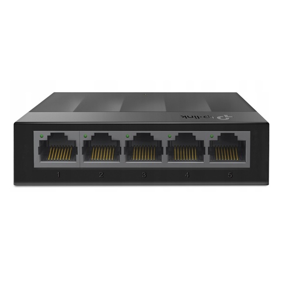 TP-LINK LS1005G, 5-ти портовый гигабитный коммутатор